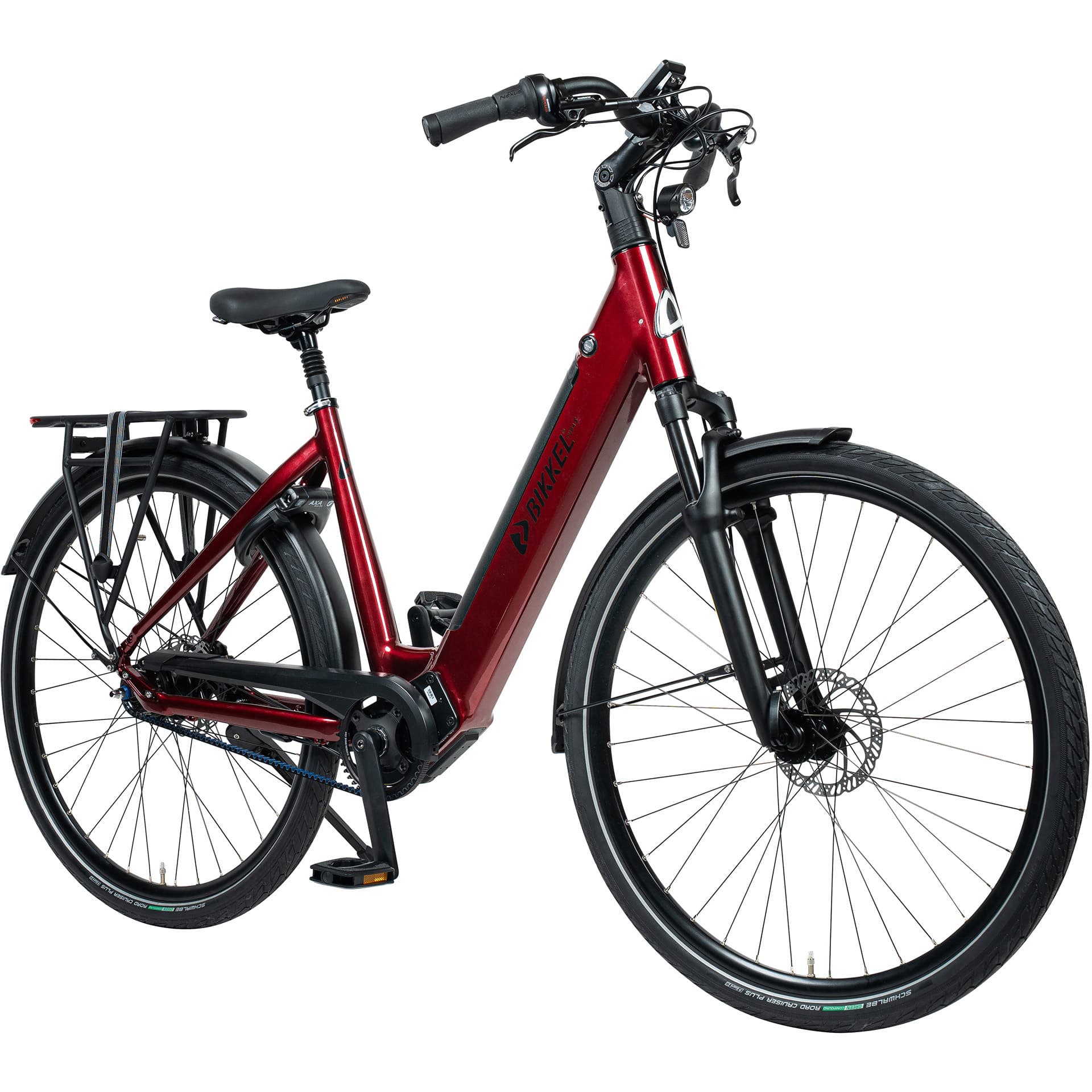 Bikkel Tuba S Disk Gates Nexus 7V D55 Claret Red 630Wh